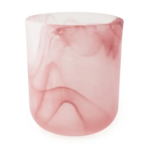 frosted_pink_swirl_sonoma_tumbler_jar_front_on_white